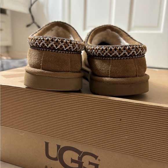 Ugg Tasman II Brown Suede Slip-On Clogs/slipper - Picture 3 of 5